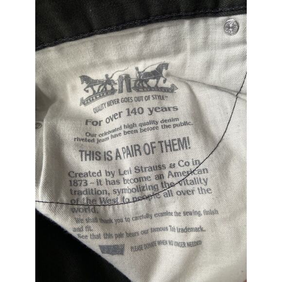 LEVI’S 505 Gray 5-Pocket Jeans sz 34 x 32 - Picture 8 of 12